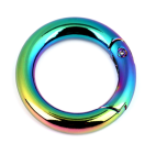 Runder Karabiner Regenbogen